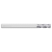 KODIAK CUTTING TOOLS 1/4 Carbide Endmill 4 Flute Single End Extra Long Length 5437707